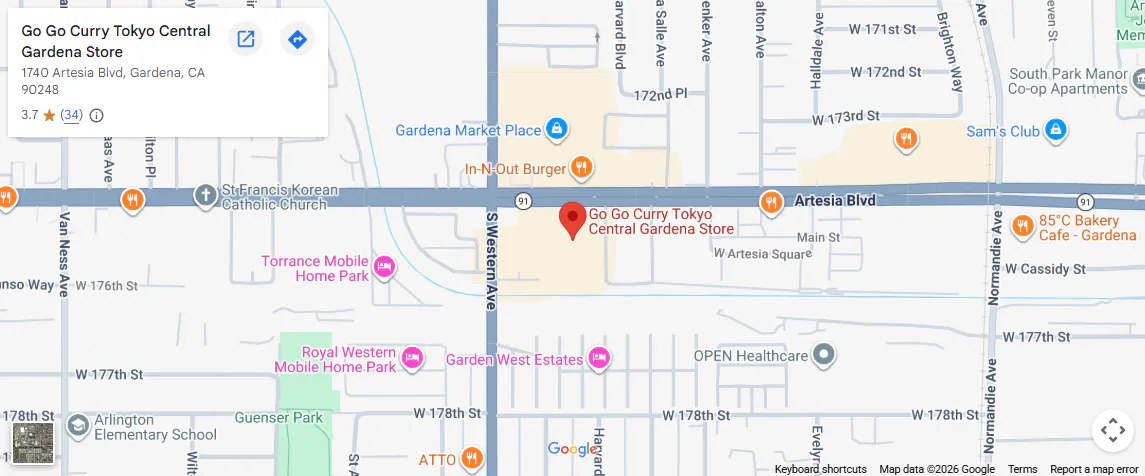 Location, 1740 Artesia Blvd, Gardena, CA 90248